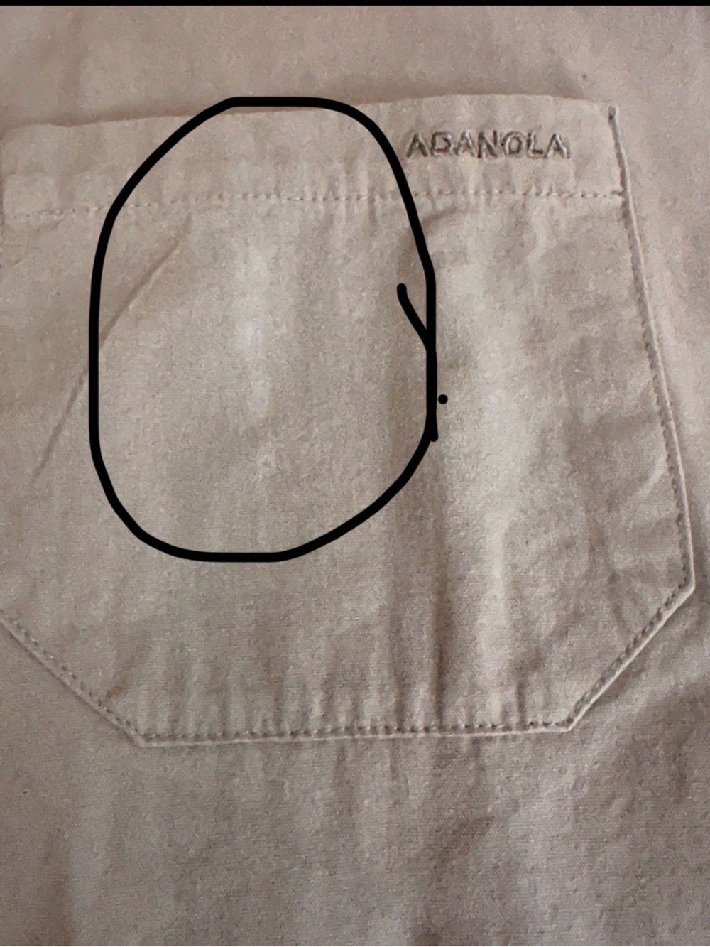 Adanola Oversized Cotton Shirt Green Utility Button Front Long Sleeve Casual MED - Picture 5 of 15